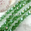 precious gemstone coral twisted beads